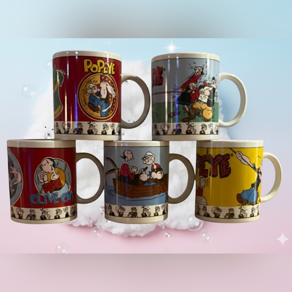 Popeye Mug Set